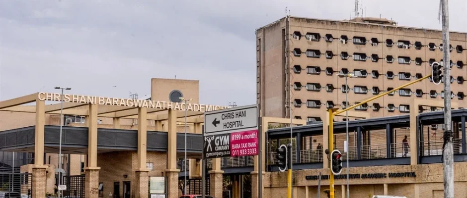 Chris Hani Baragwanath Academic Hospital in Soweto, South Africa