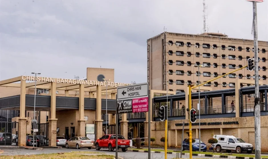 Chris Hani Baragwanath Academic Hospital in Soweto, South Africa